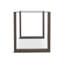 U Dining 28.5" Rectangular Table Base-1324830176