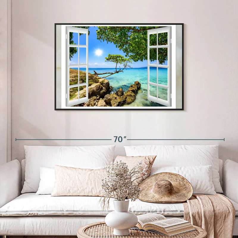 Gillard Window View, 29" H x 43" W
