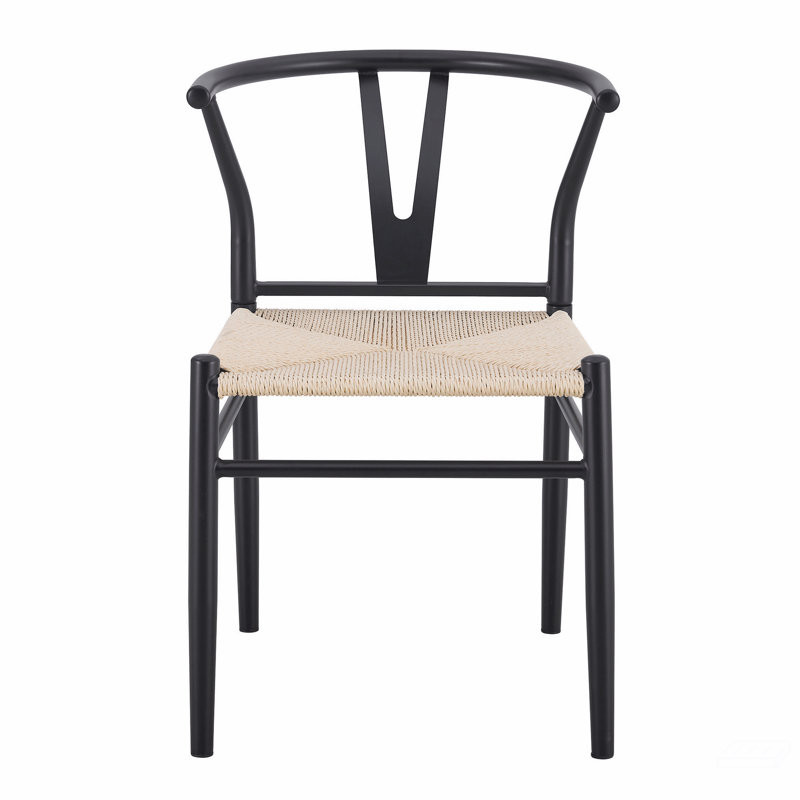 Chaise Wesborn - Fauteuil de style médiéval en forme de Y