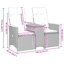  Canapé de jardin inclinable PE standard en rotin gris pour canapés 2 places-2033027988-2033027991