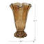 Ensemble de 2 vases en verre 6,1 x 9,1 po