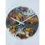 14 pouces de diamètre prêt à expédier, horloge murale en résine, horloge murale, horloge murale en bois, décoration murale, horloge murale en bois, grande horloge murale, grande horloge murale,