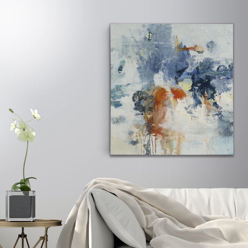 « free to flow i v1 », reproduction d’art sur toile tendue, H 24 po x l 24 po x P 1 po