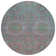 Machine Washable Indoor/Outdoor Xhevrie Teal Rug