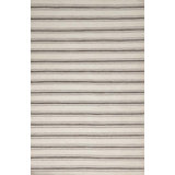 Textures Wool Striped Area Rug in Blue