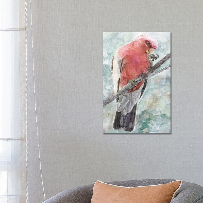 Tropic Parrot I by Stellar Design Studio - Wrapped Canvas Gallery-Wrapped Canvas Giclée, 66.04 cm H x 45.72 cm W