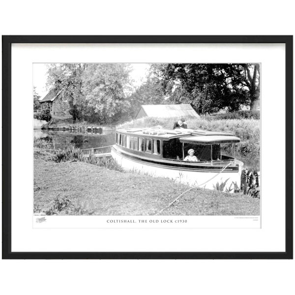 The Francis Frith Collection Coltishall, The Old Lock C1930 by Francis ...