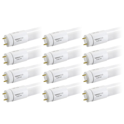 18 W, ampoule à DEL T8 à intensité variable 4000K G13 / base à deux broches