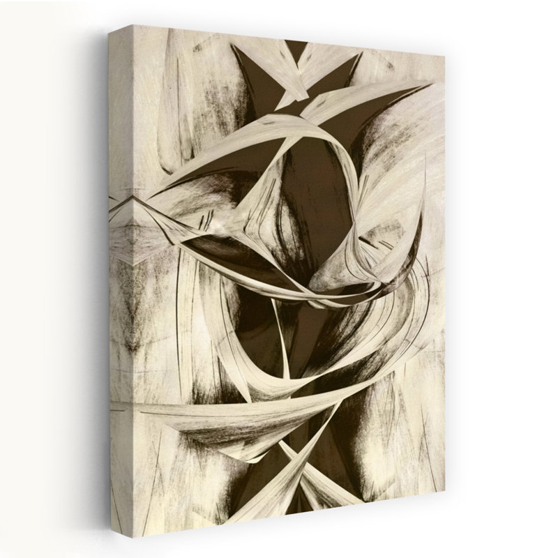 Contemporary Art Abstract Bold Contemporary Wall Art by Christina Sillen - Wrapped Canvas Print, 30.48 cm H x 20.32 cm W