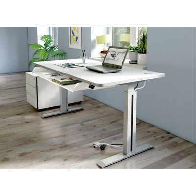 Pixa Adjustable Metal Base Standing Desk