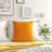 Wide Wale Corduroy Solid Color Plush Polyester Filled Reversible Throw Pillows-908089190-908089209
