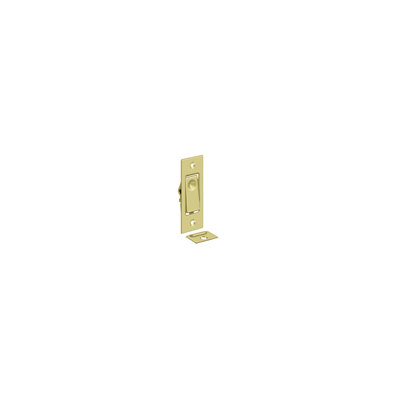 Pocket Door Hardware, Polished Brass