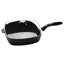 Swiss Diamond Square Saute Pan with Lid-1656984675