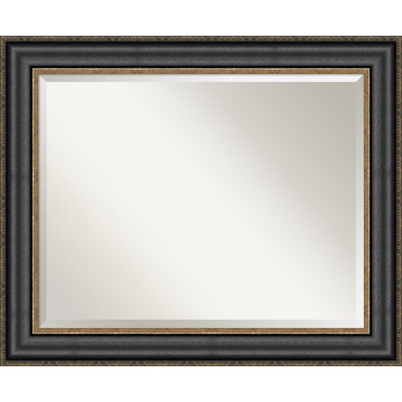 Miroir de salle de bain biseauté Pappas, 27,75 po x 33,75 po