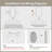 33" x 20" Frameless Oval LED Backlit Bathroom Mirror, 3 Color Dimmable Light, Anti-Fog, Touch Control, Explosion-Proof, Wall Mounted Vanity Mirror-640380984