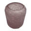 Vase en verre fabriqué à la main à motifs - vase décoratif décoratif texturé, ambre et mauve-108404089-108404088