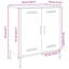 Allyesa Steel Accent Cabinet-246592155