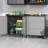 Heavy-Duty Metal Storage Cabinet With Wheels - 3 Drawer Tool Cabinet For Garage, Office, And Home Organizer Solutions-1252794021
