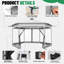 Tente pour abri de jardin 16x16FT avec moustiquaire-130827520