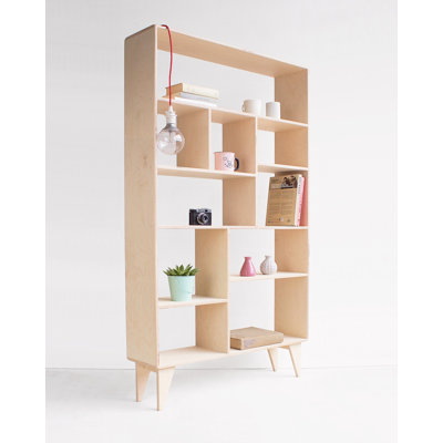 Powers 170 cm H x 100 cm W Geometric Bookcase