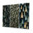 Christmas Pine Tree Pattern I - Tree Pine Metal Wall Art Prints Set Of 3-1245716857