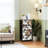 4 Drawer Dresser for Bedroom, Narrow Chest of Drawers, Wooden Top and Study Iron Frame 18"x37.5"-(WxH)