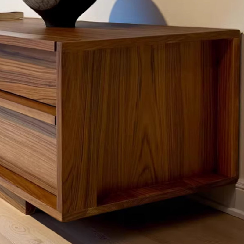 Meuble télé haut de gamme Retro, 17.71"H x 62.99"L x 17.71"W
