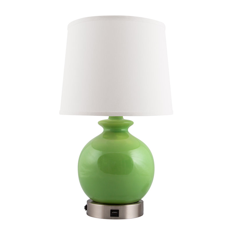 Parkchester Ceramic USB Table Lamp