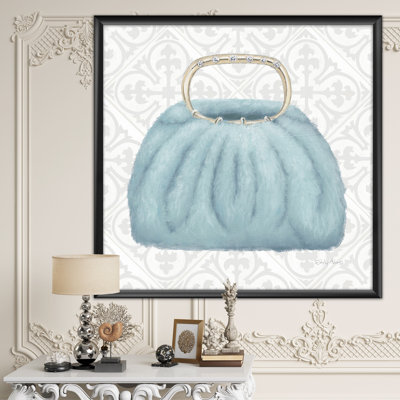 Glam Cosmetics Blue Bag - reproduction de cadre photo sur toile