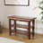 Walnut Finish Solid Wood Shoe Storage Bench-516181235-516181233