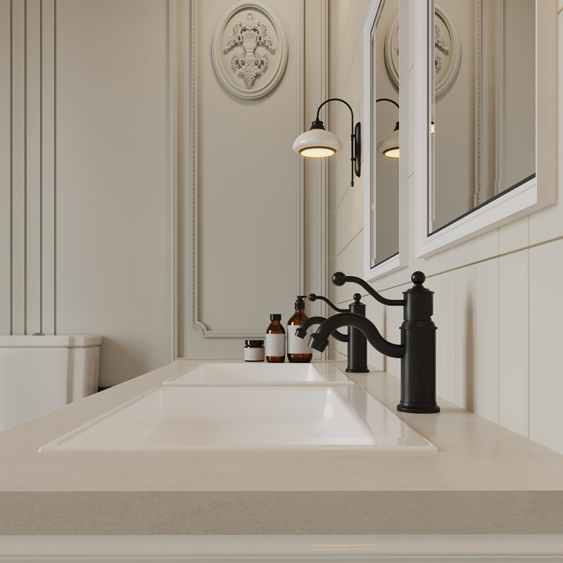 Classic Style Single Handle Bathroom Faucet