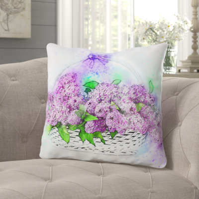 Vermehr Flowers Throw Pillow