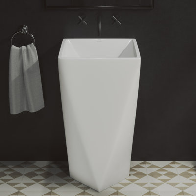 Lavabo sur pied Brusque