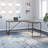 Ovia L-Shaped Metal Base Writing Desk-2109017880