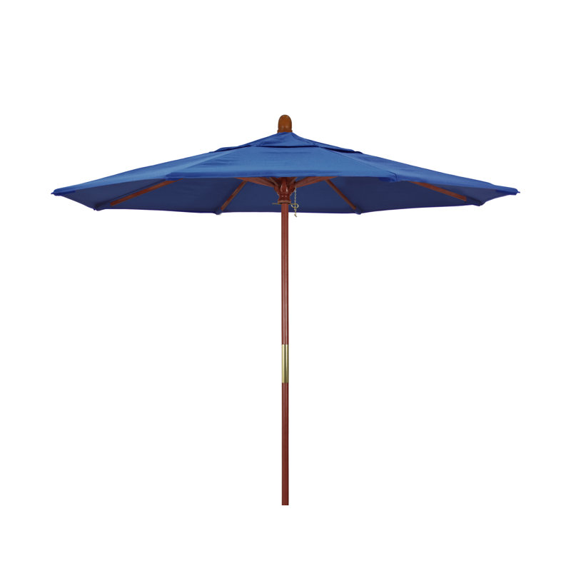 Parasol de marché octogonal 9 pi x 9 pi Manford, Performance bleu givré