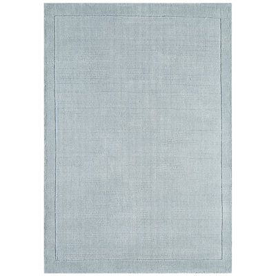 Acuna Solid Colour Wool Hand Woven Area Rug