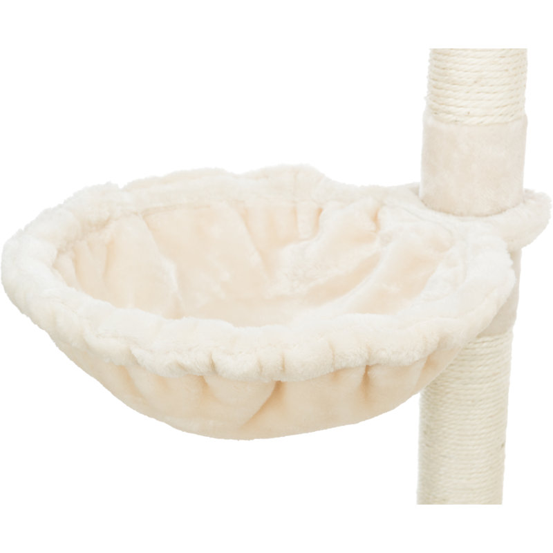 Cream 70" Sisal and Plush 7-Level Cat Tree Tower