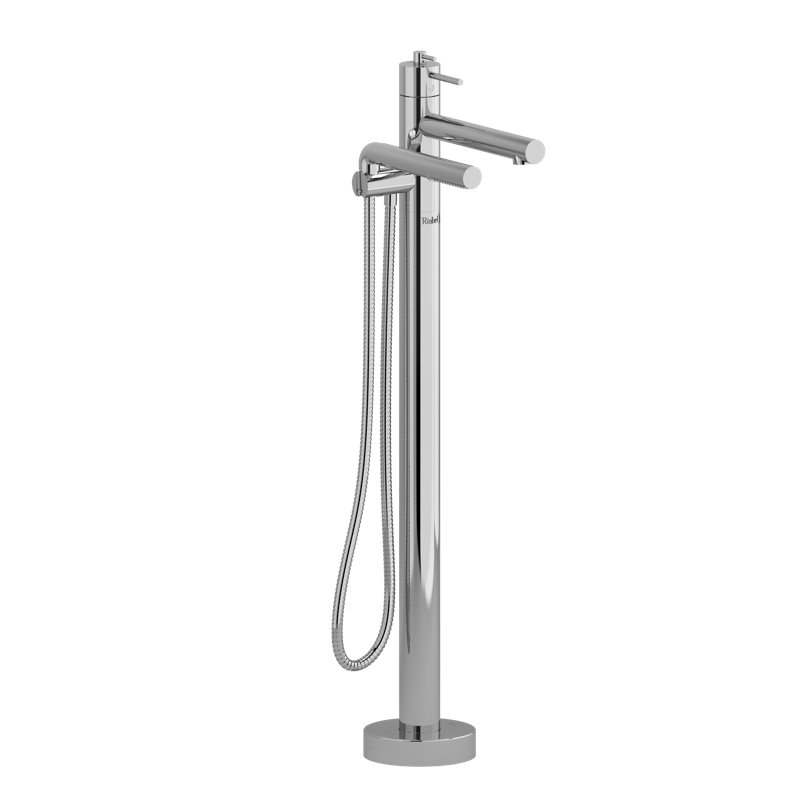 Garniture de robinet de baignoire thermostatique à un trou GS, Chrome