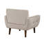 Fauteuil d'appoint capitonné-896023954