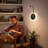 Dual-Control LED Floor Lamp – Soft Silicone Body, USB & Type-C Charging, Plug-in or Hardwired, 2-Light Adjustable Task & Ambient Lighting for Bedroom, Living Room, Office