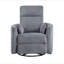 Mobilier de salon en velours côtelé gris-121071696