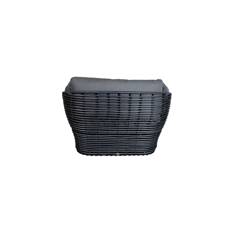 Basket Lounge Chair, Gray, Graphite