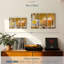 Spa Candle Trio, reproduction sur toile-98865460