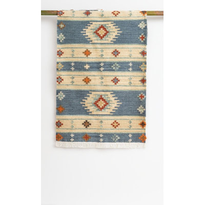 Peddie Geometric Hand Woven Area Rug