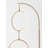 Nova 74 in. Industrial Arched Standing Modern Floor Lamp with Novelty Hanging LED Halos and Built-In 3-Way Dimmer - Integrated Energy-Saving LED Light-105643822