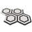 Zeta Random Sized Marble Honeycomb Mosaic Wall & Floor Tile-36950119