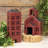 Distressed Wooden Primitive Schoolhouse Block