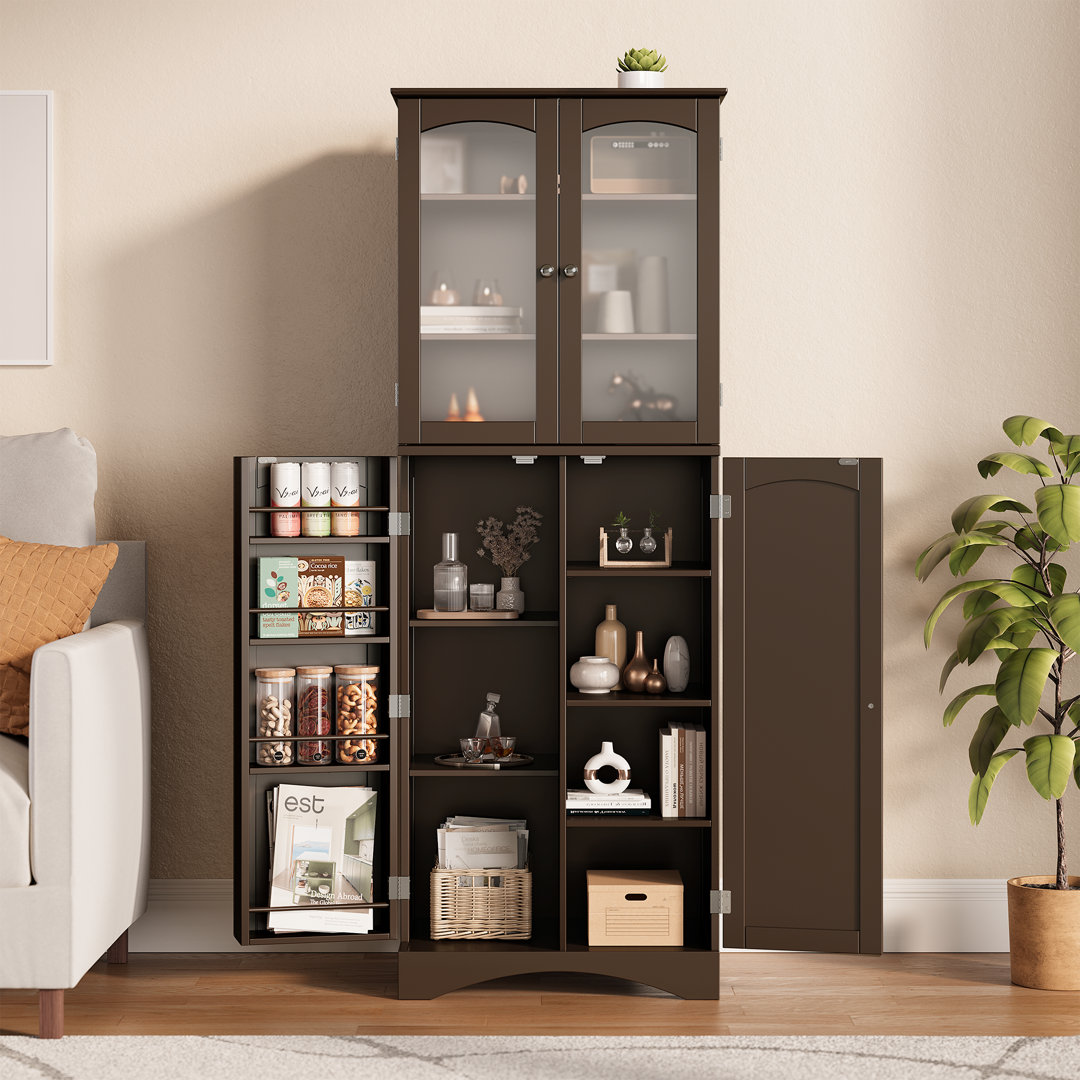 Hephzibah 63.8'' Kitchen Pantry Winston Porter 