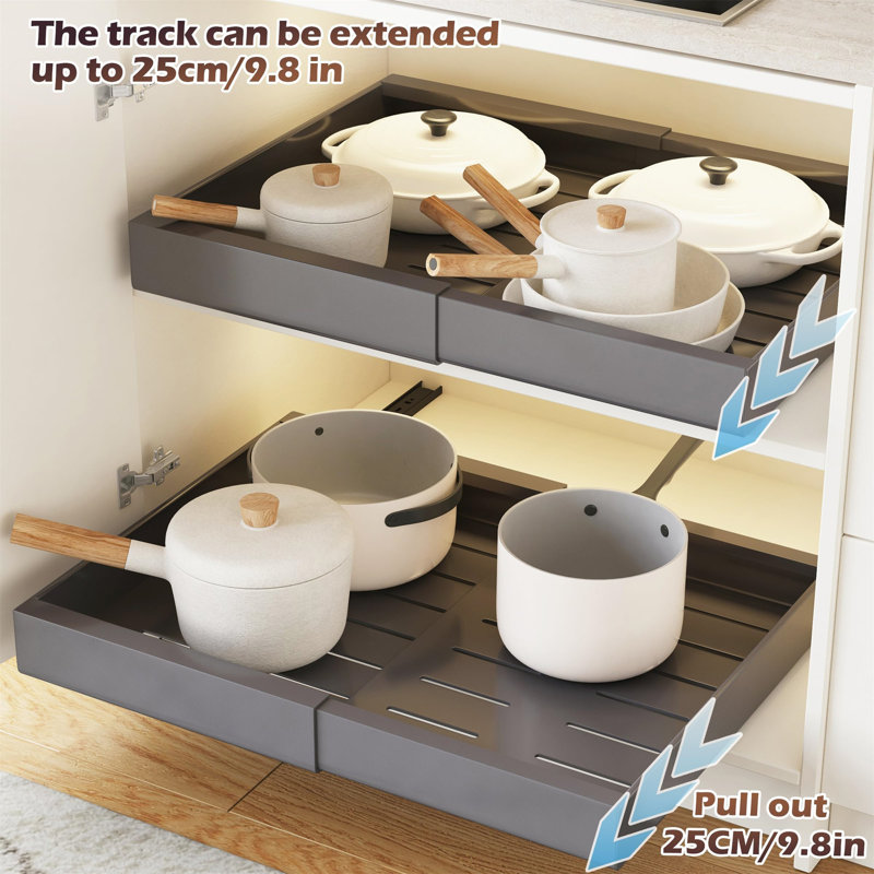 Blancheville Adjustable Pull Out Drawer