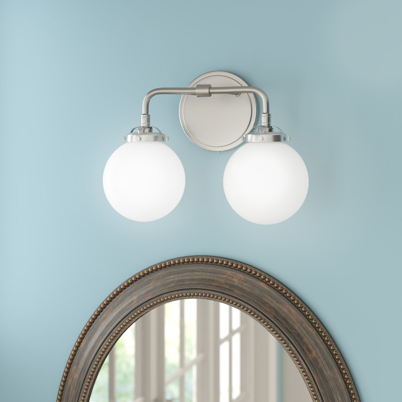 Courville 2 - Light Dimmable Vanity Light, Polished Chrome